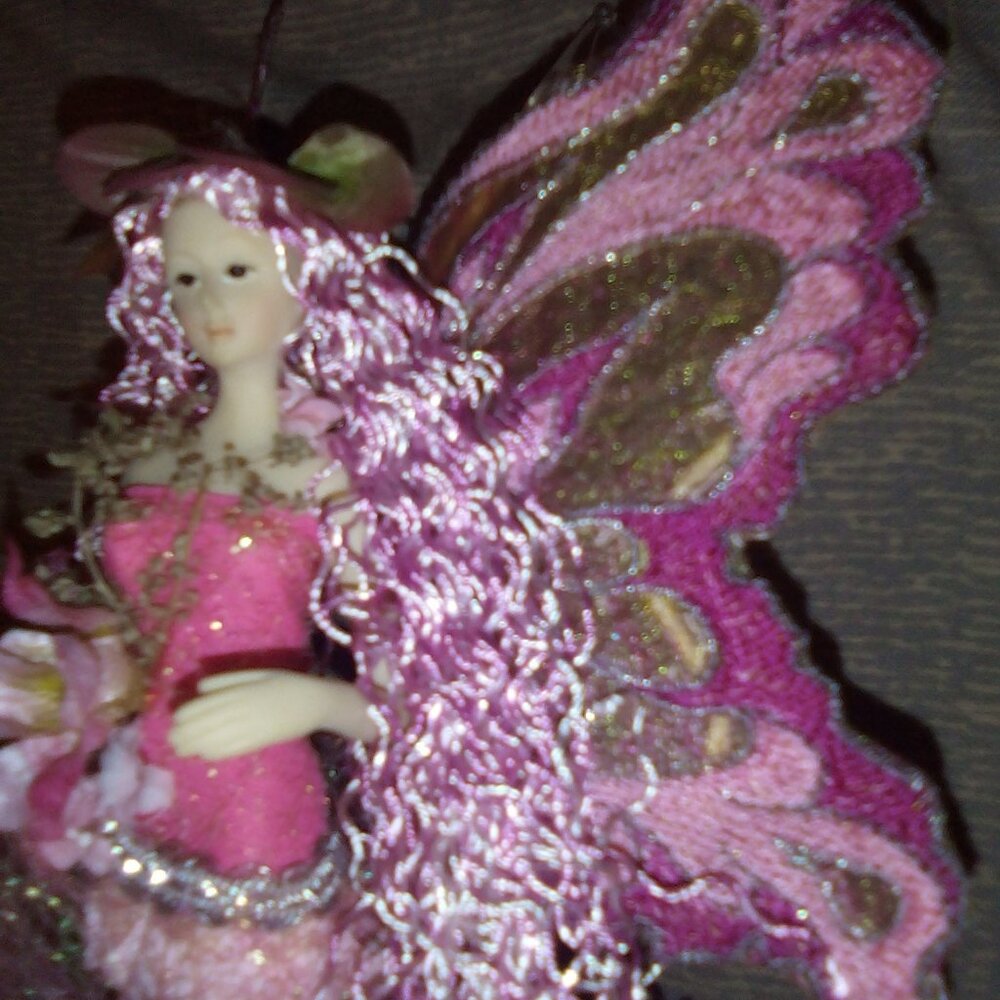 Fairy Pink Tassel Vintage Night light